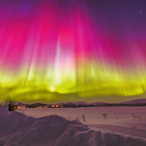 Broschürenkalender Polarlichter 2026, 30 x 30 cm