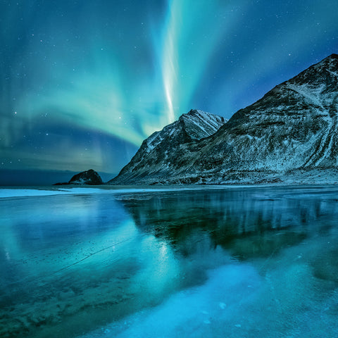 Broschürenkalender Polarlichter 2026, 30 x 30 cm