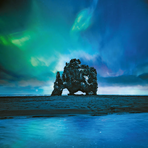 Broschürenkalender Polarlichter 2026, 30 x 30 cm