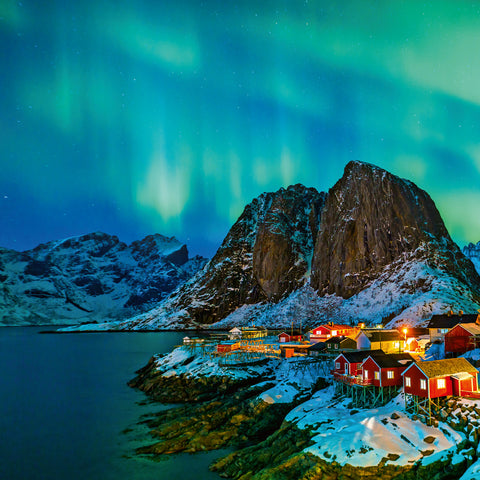 Broschürenkalender Polarlichter 2026, 30 x 30 cm