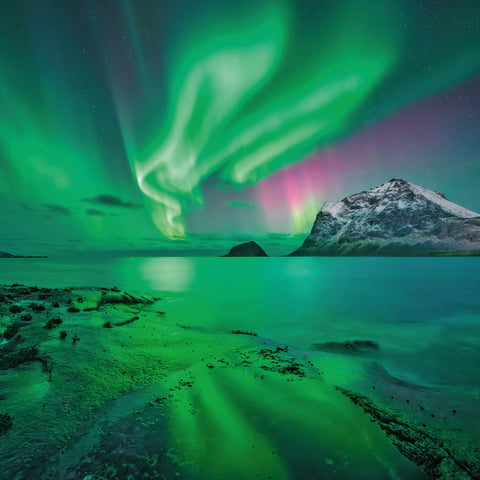 Broschürenkalender Polarlichter 2026, 30 x 30 cm