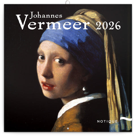 Broschürenkalender Johannes Vermeer 2026, 30 x 30 cm