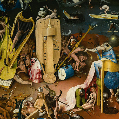 Broschürenkalender Hieronymus Bosch 2026, 30 x 30 cm