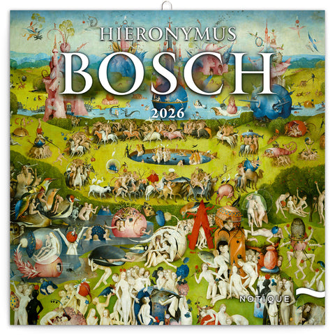 Broschürenkalender Hieronymus Bosch 2026, 30 x 30 cm