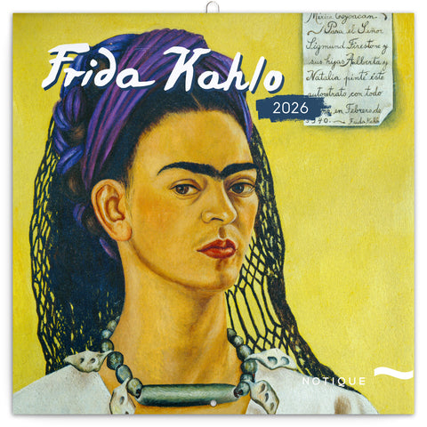 Broschürenkalender Frida Kahlo 2026, 30 x 30 cm