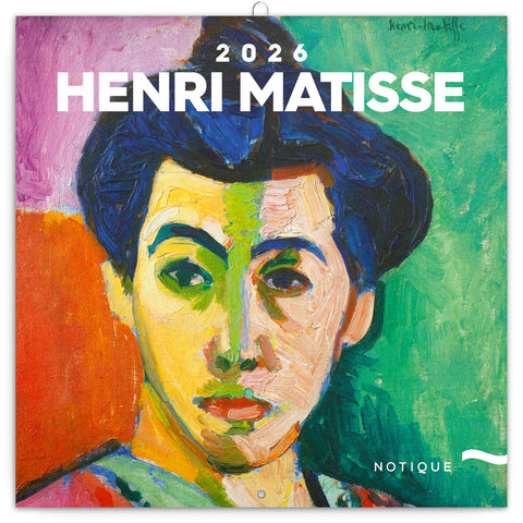 Broschürenkalender Henri Matisse 2026, 30 x 30 cm