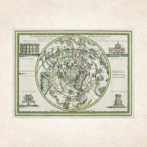 Broschürenkalender Alte Karten 2026, 30 x 30 cm