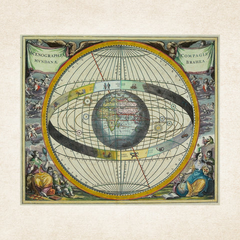 Broschürenkalender Alte Karten 2026, 30 x 30 cm
