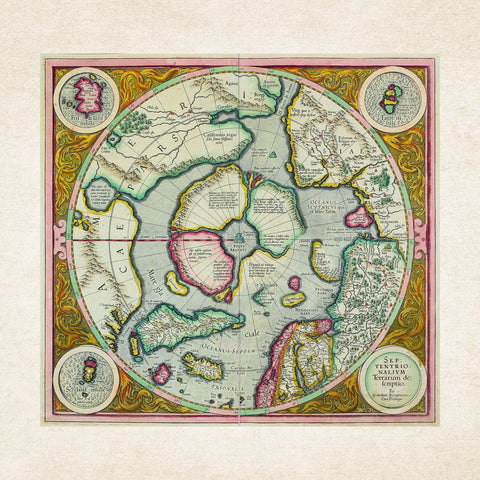 Broschürenkalender Alte Karten 2026, 30 x 30 cm