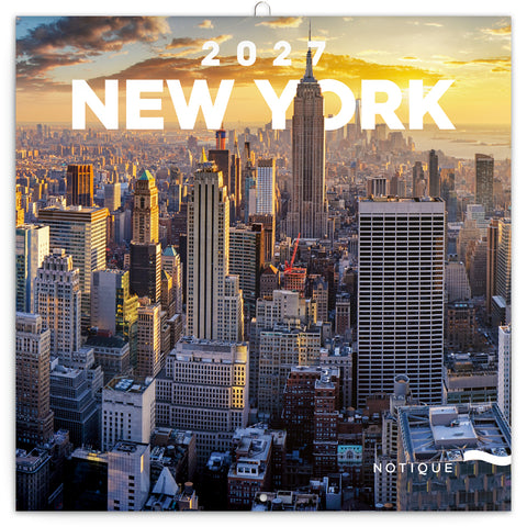 Broschürenkalender New York 2027, 30 x 30 cm
