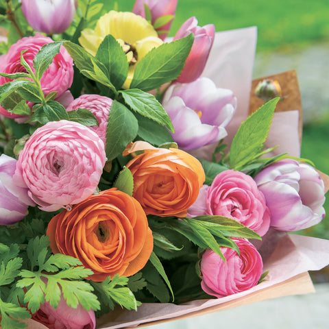 Broschürenkalender Flowers 2027, 30 x 30 cm
