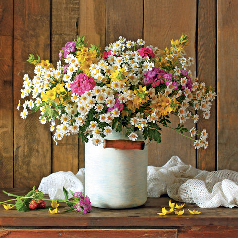 Broschürenkalender Flowers 2027, 30 x 30 cm
