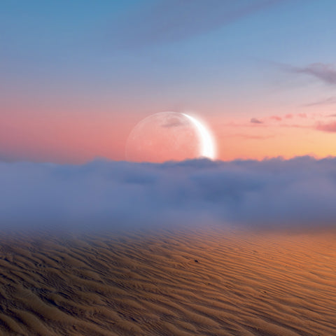 Broschürenkalender The Moon 2027, 30 x 30 cm