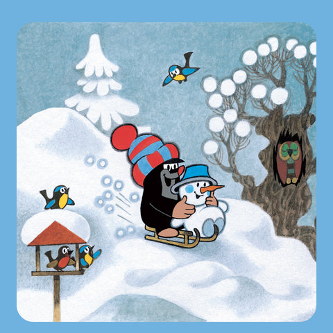 Broschürenkalender Der kleine Maulwurf 2027, 30 x 30 cm