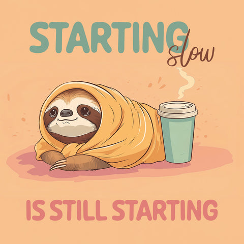 Broschürenkalender Lazy Sloths 2027, 30 x 30 cm