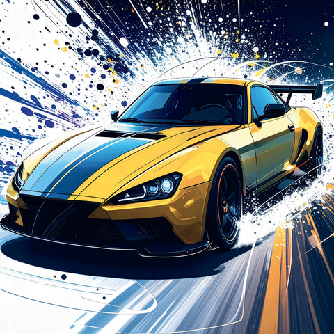 Broschürenkalender Fast Cars 2027, 30 x 30 cm