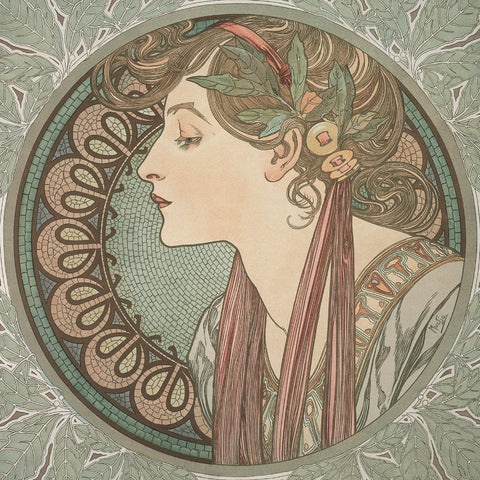 Broschürenkalender Alfons Mucha 2027, 20 x 20 cm
