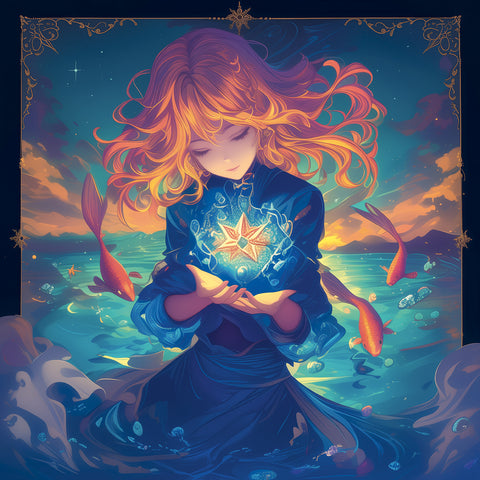 Broschürenkalender Anime Zodiac 2027, 30 x 30 cm